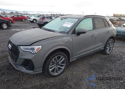 2024 Audi Q3 Premium Plus 45 Tfsi S Line Quattro Tiptronic from USA, damaged, VIN WA1EECF32R1144063